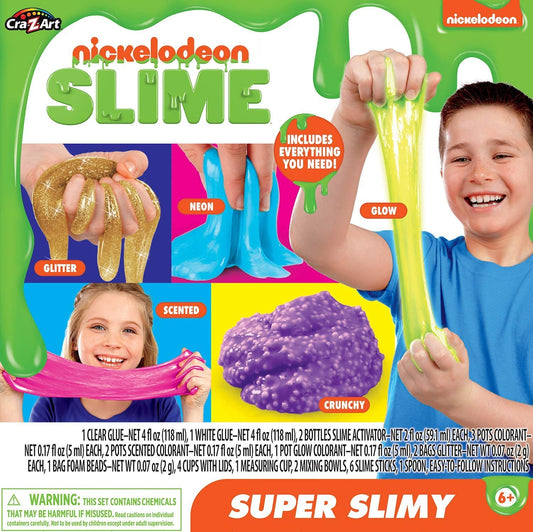 Kit de moco viscoso Nickelodeon Super Slimy Slime