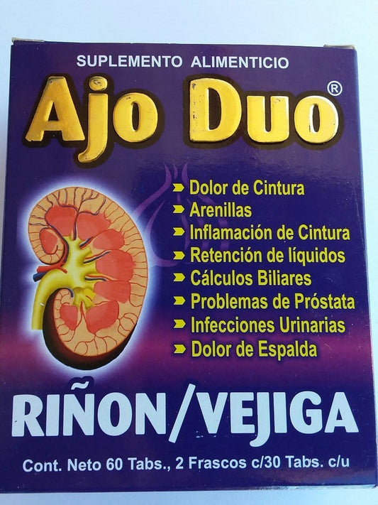 AJO DUO RIÑON/VEJIGA - Grancarpa.com.mx