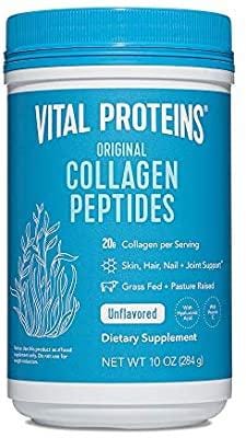 Vital Proteins, Péptidos de colágeno criados en pasto, alimentados con hierbas.10 onzas