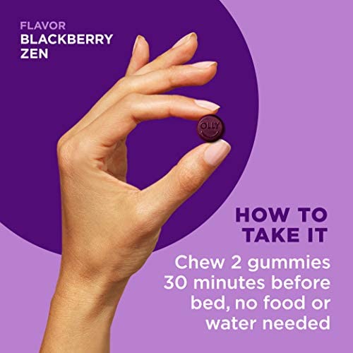 Gomita Olly para un sueño reparador, Blackberry Zen, 50 unidades