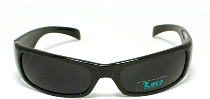 Locs Cholo Biker Extra Narrow Lens Rectangular Sunglasses