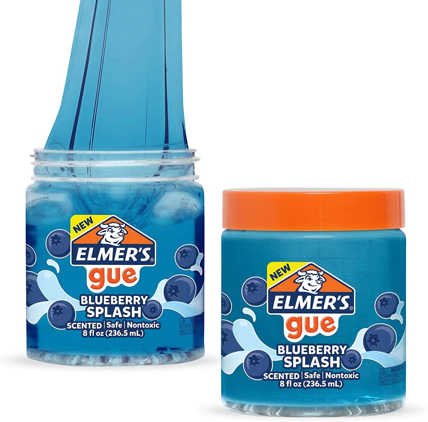Elmer's GUE Slime prefabricado, arándano Splash Slime, perfumado, 2 unidades - Grancarpa.com.mx