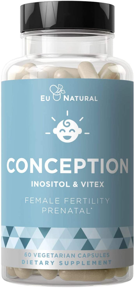 Vitaminas de fertilidad prenatales, regulan tu ciclo, balance de hormonas, ayudan de la ovulación, y luchan contra síndrome de ovario poliquístico
