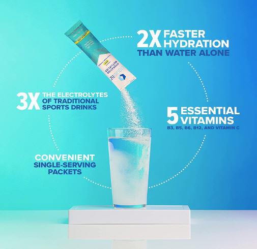 Liquid I.V. Multiplicador de hidratación, polvo de electrolitos, paquetes fáciles de abrir, mezcla para bebida de suplemento
