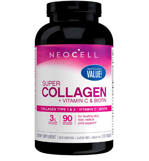 NeoCell Súper péptidos de colágeno + vitamina C y biotina