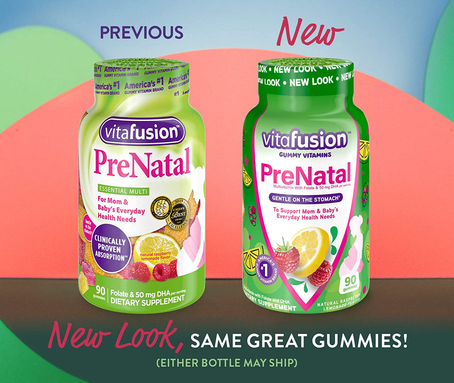 Vitafusion Prenatal Vitaminas en gominola