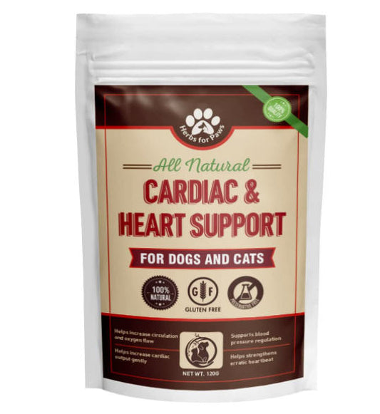 Suplemento de espino de espino de corazón de fuerza cardiovascular para perros Vitaminas para mascotas Salud del corazón
