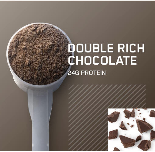 Optimum Nutrition Estándar dorado 100% Proteína de Suero de Leche en Polvo sabor chocolate