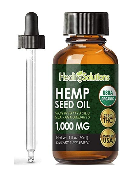 Extracto de aceite de semilla de cáñamo para aliviar el dolor, el estrés, la ansiedad, el sueño, ceto 1000 mg (sin sabor)