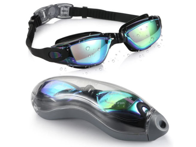 Gafas de natación Aegend, gafas de natación sin fugas, protección completa, adultos, hombres, mujeres, jóvenes